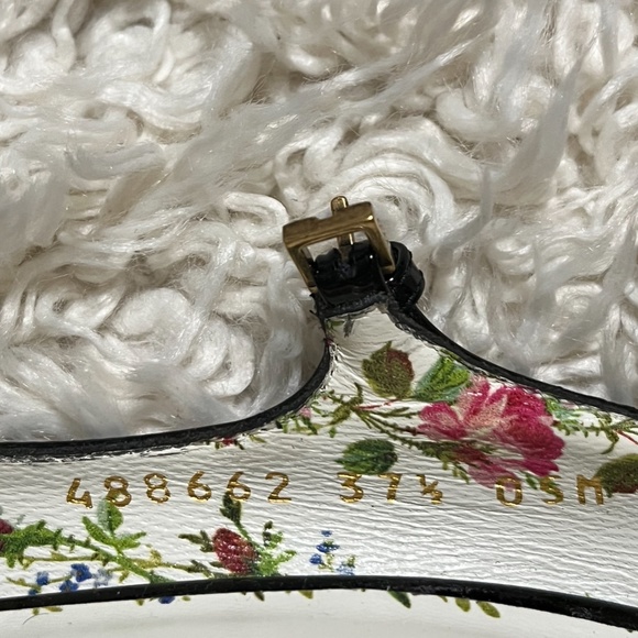 New Authentic Gucci Women's Taide Double Buckle Pumps - Picture 10 of 16